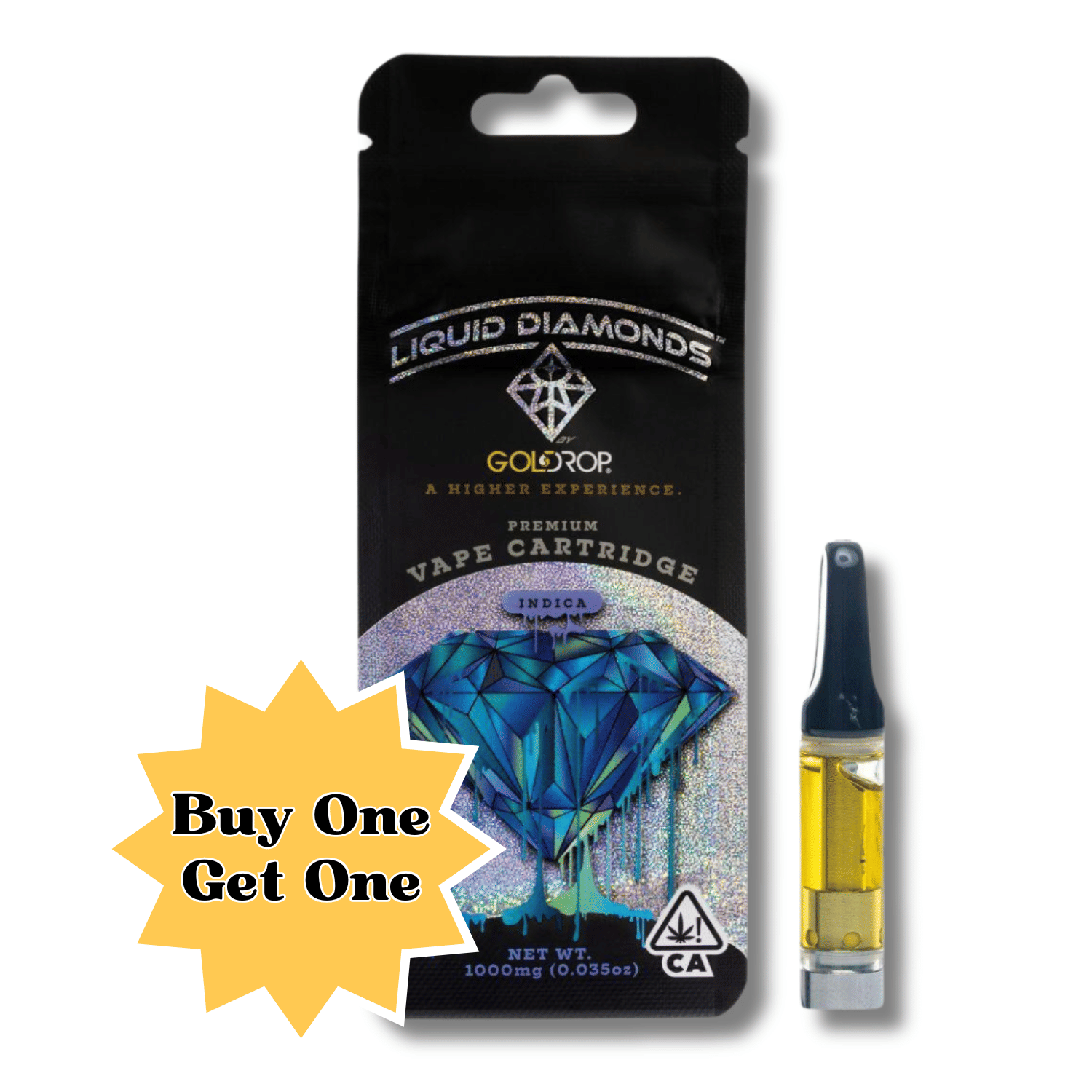 Dosi-Do 'Liquid Diamonds' Cart 1g - GoldDrop -  - $24.99 - Vapes