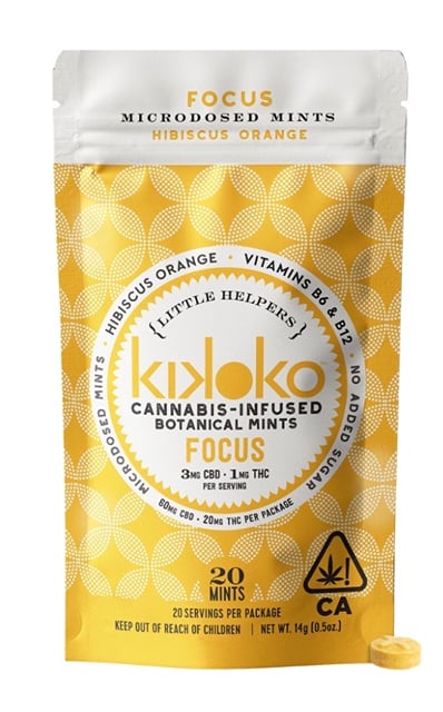 Focus Mints - Little Helpers Mints I Focus I CBD/THC 3:1 - 20pk