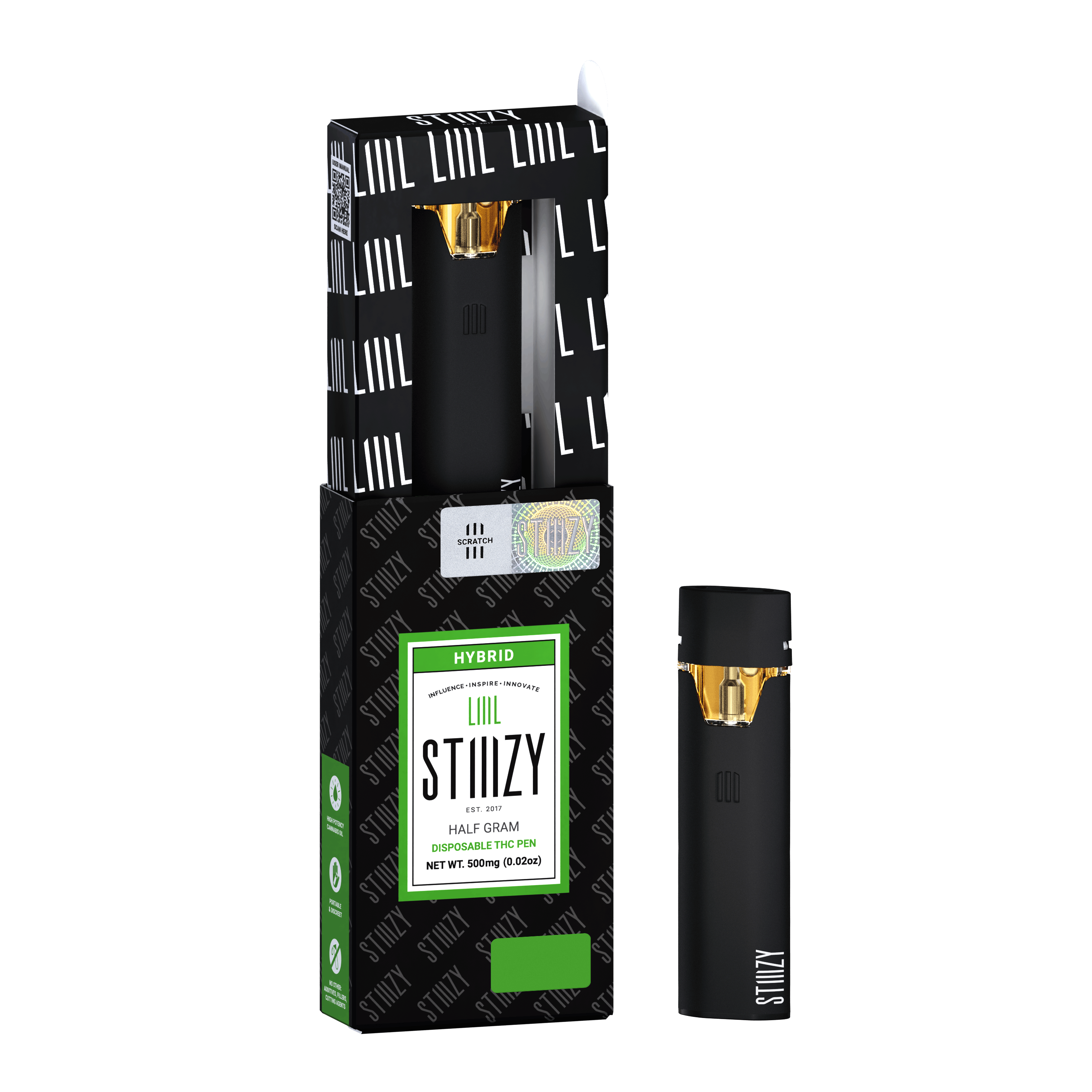 Pineapple Runtz Liiil Stiiizy All In One - 0.5g - STIIIZY -  - $16 - Disposables