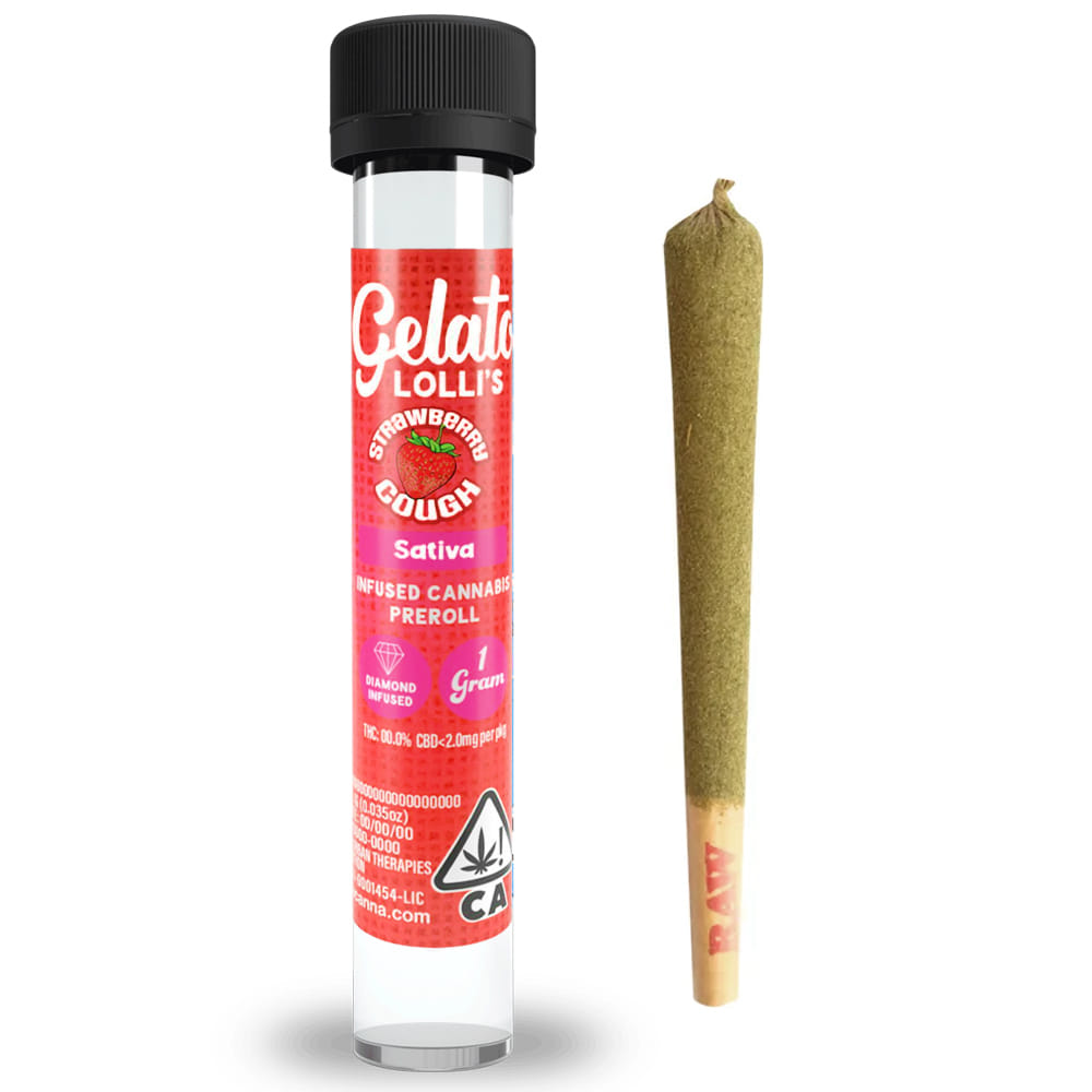 Strawberry Cough (S) 1.2g Lolli's **B2G1 EVERYDAY** - Gelato Canna Co. - Strawberry Cough (S) 1.2g - $14 - Prerolls