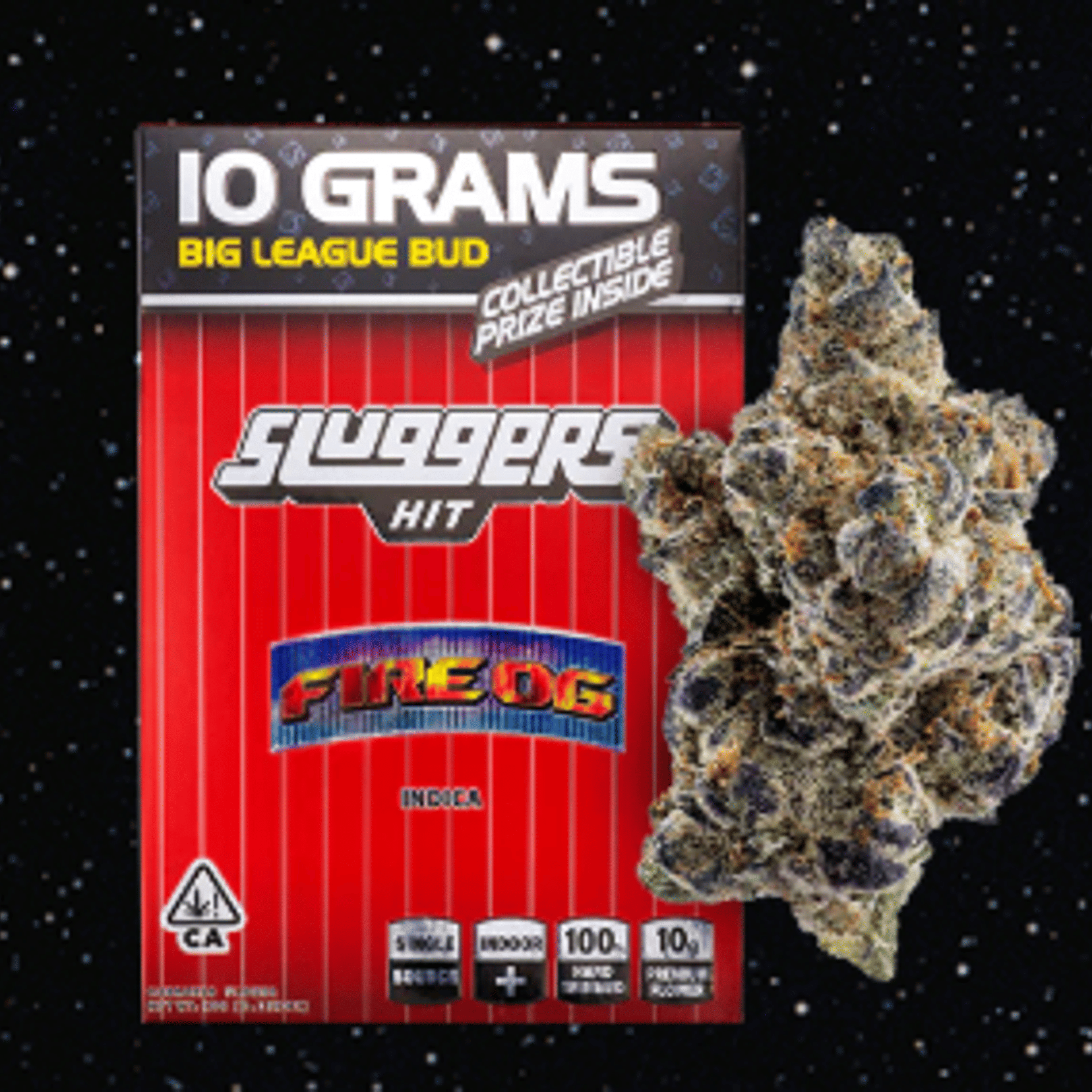 Fire OG 10g - Sluggers - 10g - $65 - Flowers