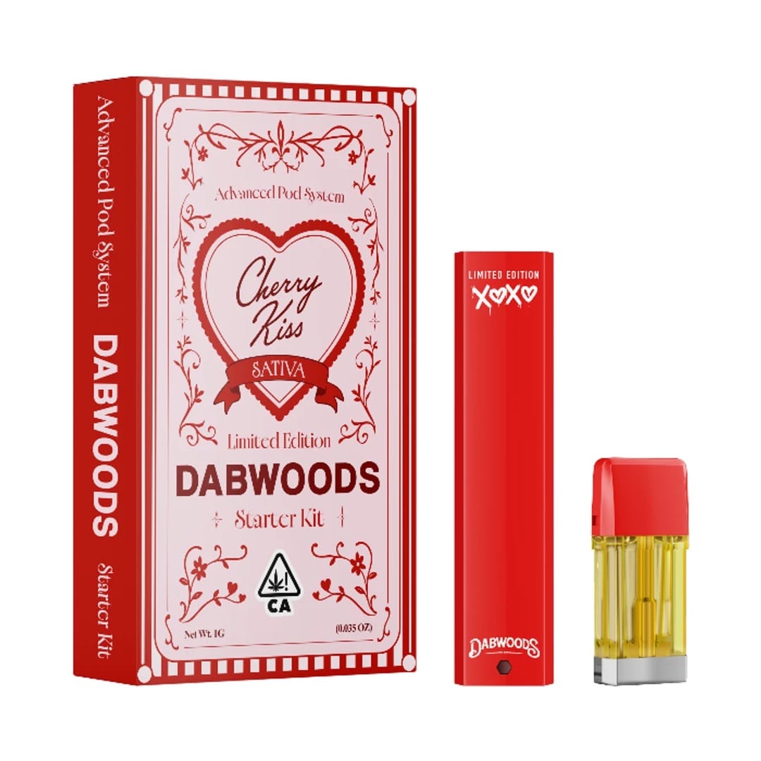*Valentines Day Edition* Cherry Kiss | Pod Starter Kit [1g] - Dabwoods -  - $40 - Vape Pens
