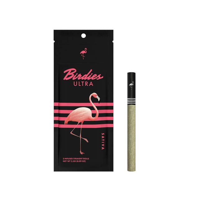 Birdies — Ultra Sativa - .85g Infused Prerolls (3pk)
