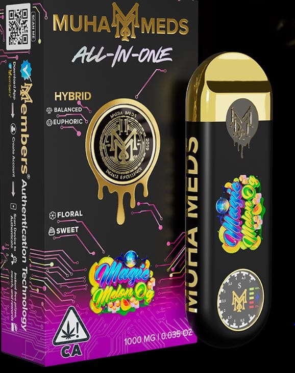 Magic Melon - 1g AIO - Muha Meds -  - $17.10 - Cartridge