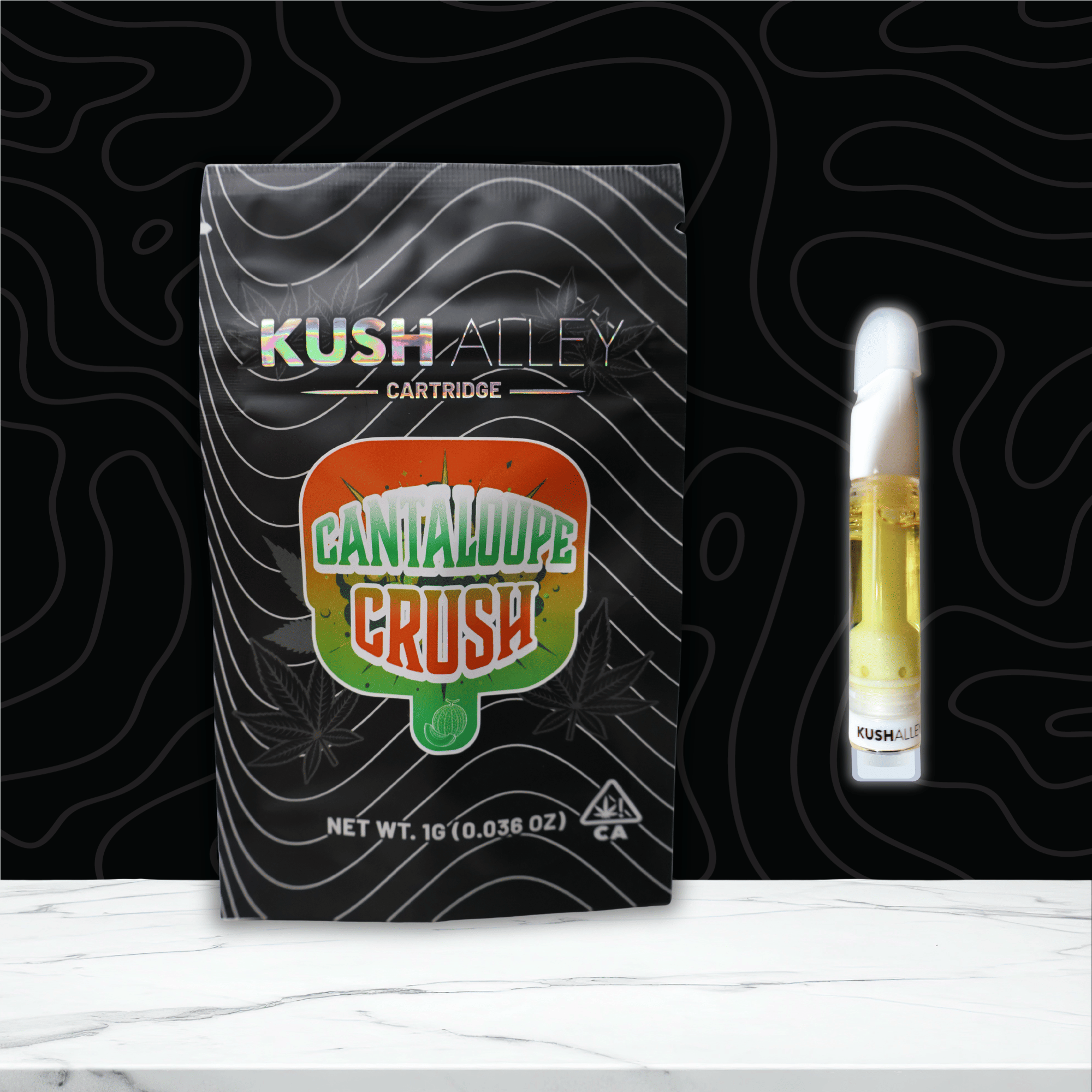 Cartridge - Cantaloupe Crush - Kush Alley Premium - Full Gram - $19 - Cartridge