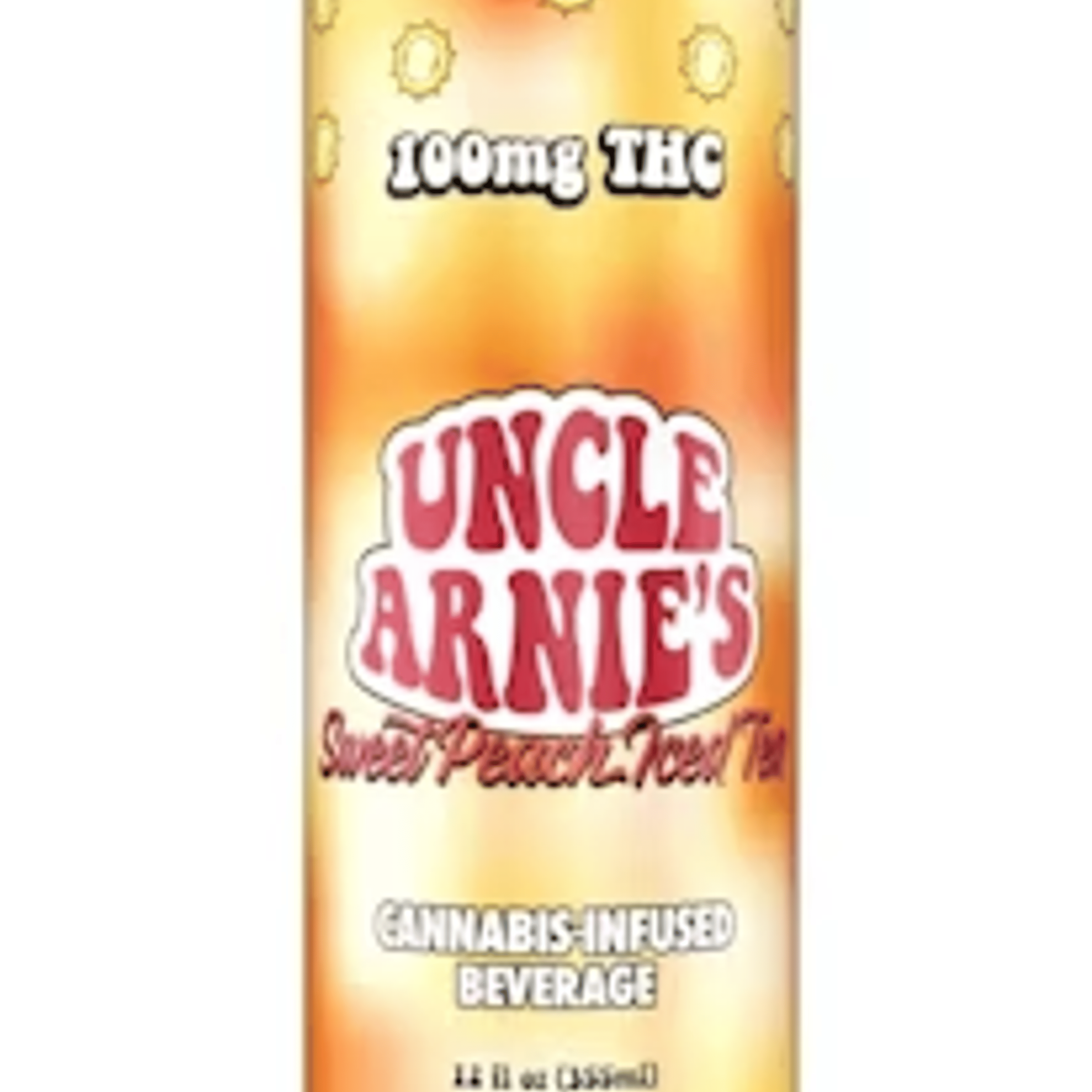 Uncle Arnie's 100mg 12oz - Uncle Arnie's - Sweet Peach Iced Tea - $8 - Edibles