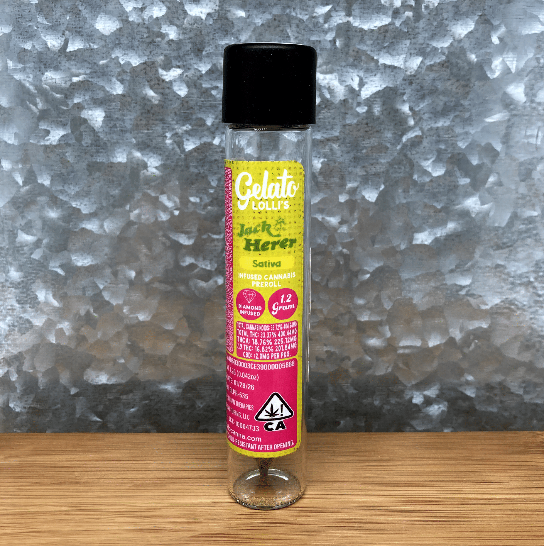 Jack Herer Lolli 1.2g Joint - Gelato -  - $15 - Joint