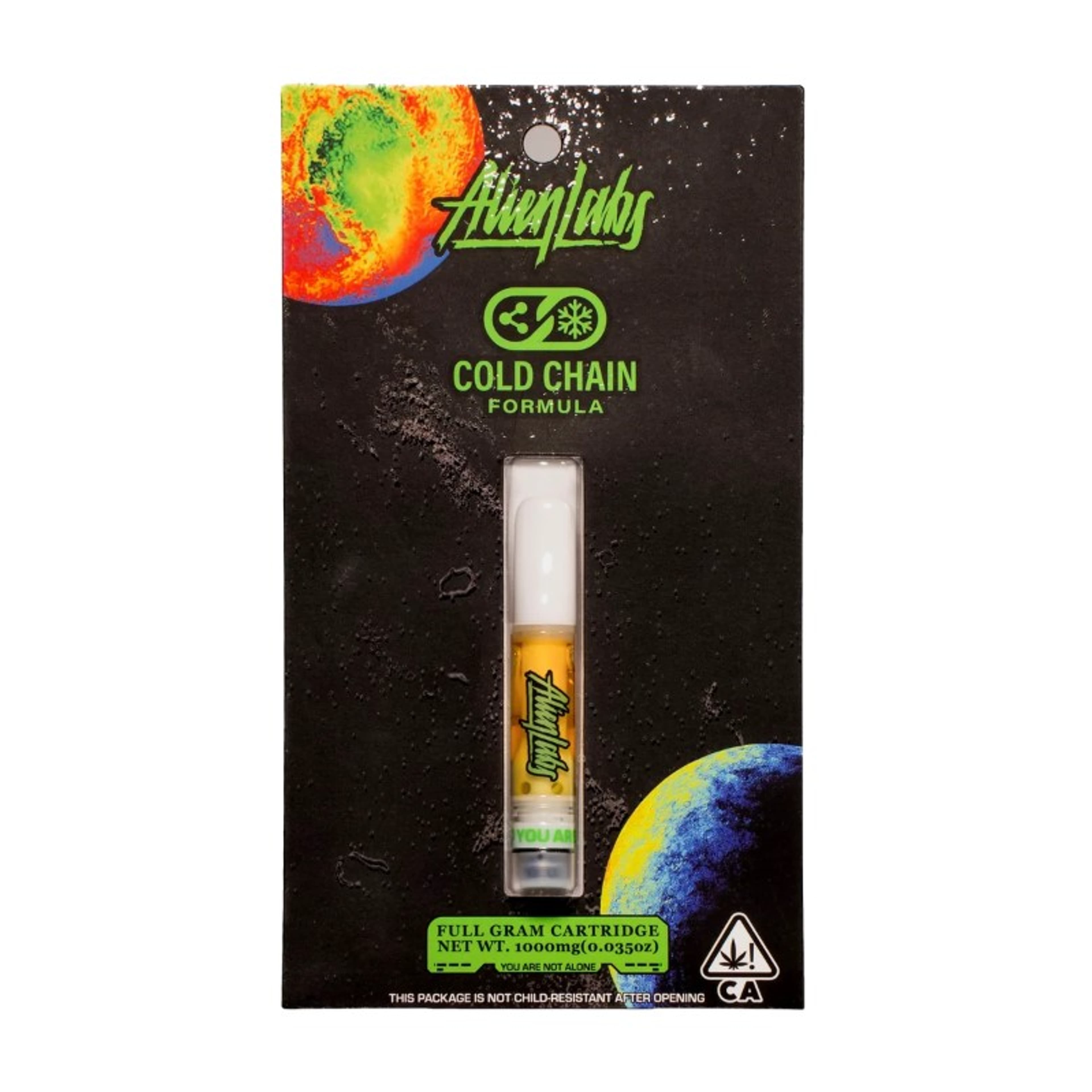 Alien Labs - Atomic Gelato - Cold Chain Cart - 1g - Alien Labs - - $39.99 - 510 Cured/Live/Rosin Cartridges