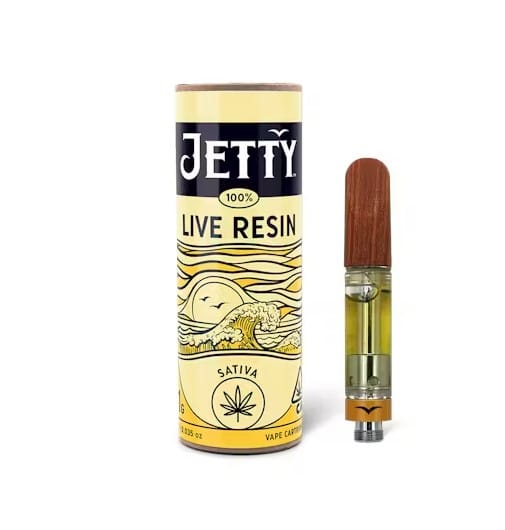 Banana Jamz - 1G Live Resin Cart - Jetty Extracts - Banana Jamz Live Resin Cart (S) - $33 - Cartridges
