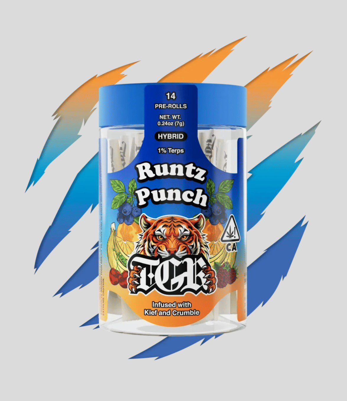 Runtz Punch - .5g Infused Prerolls (14pk) - TGR - Infused PR Pack - Hybrid - $37 - Infused Blunt Pack