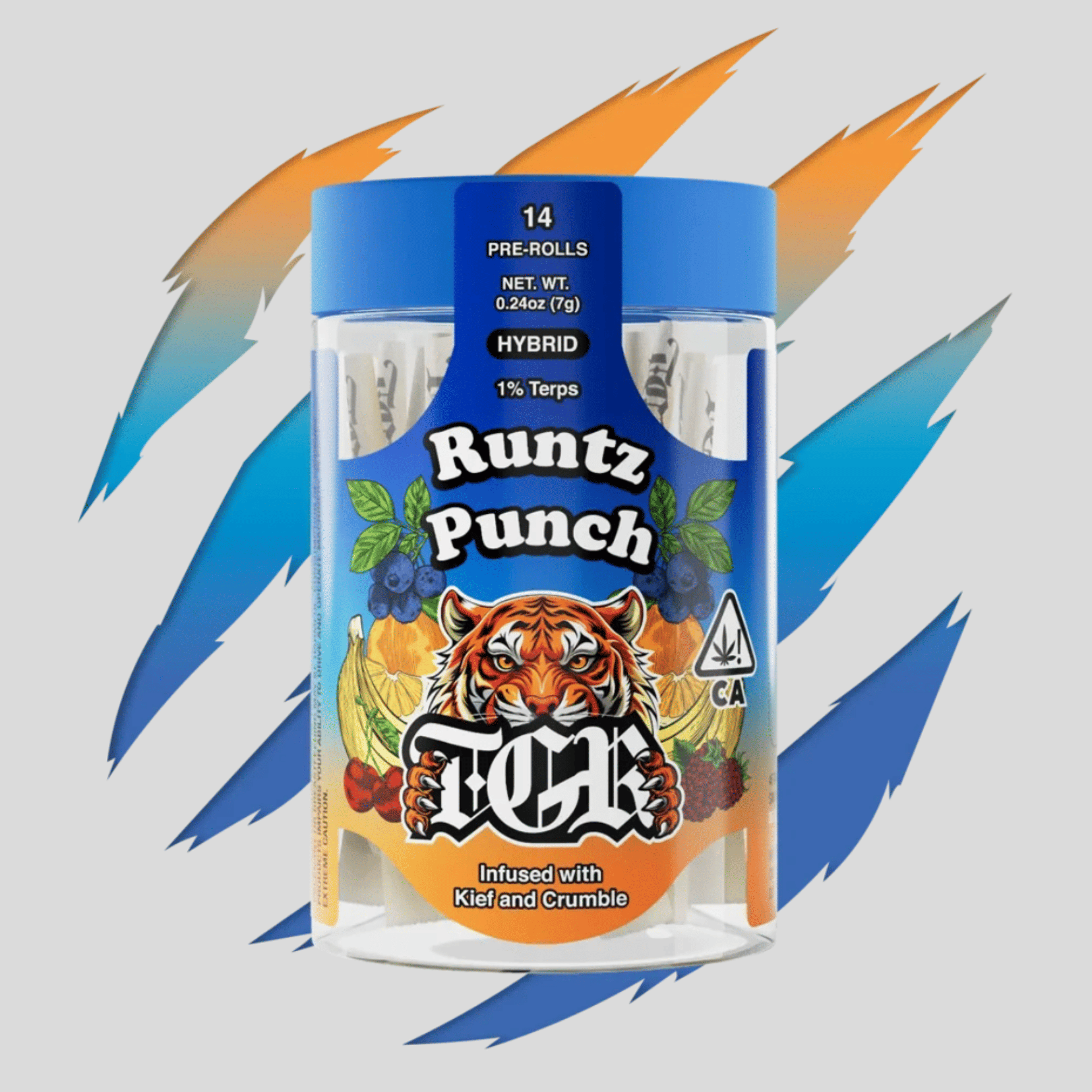 Runtz Punch - .5g Infused Prerolls (14pk) - TGR - Infused PR Pack - Hybrid - $37 - Infused Blunt Pack