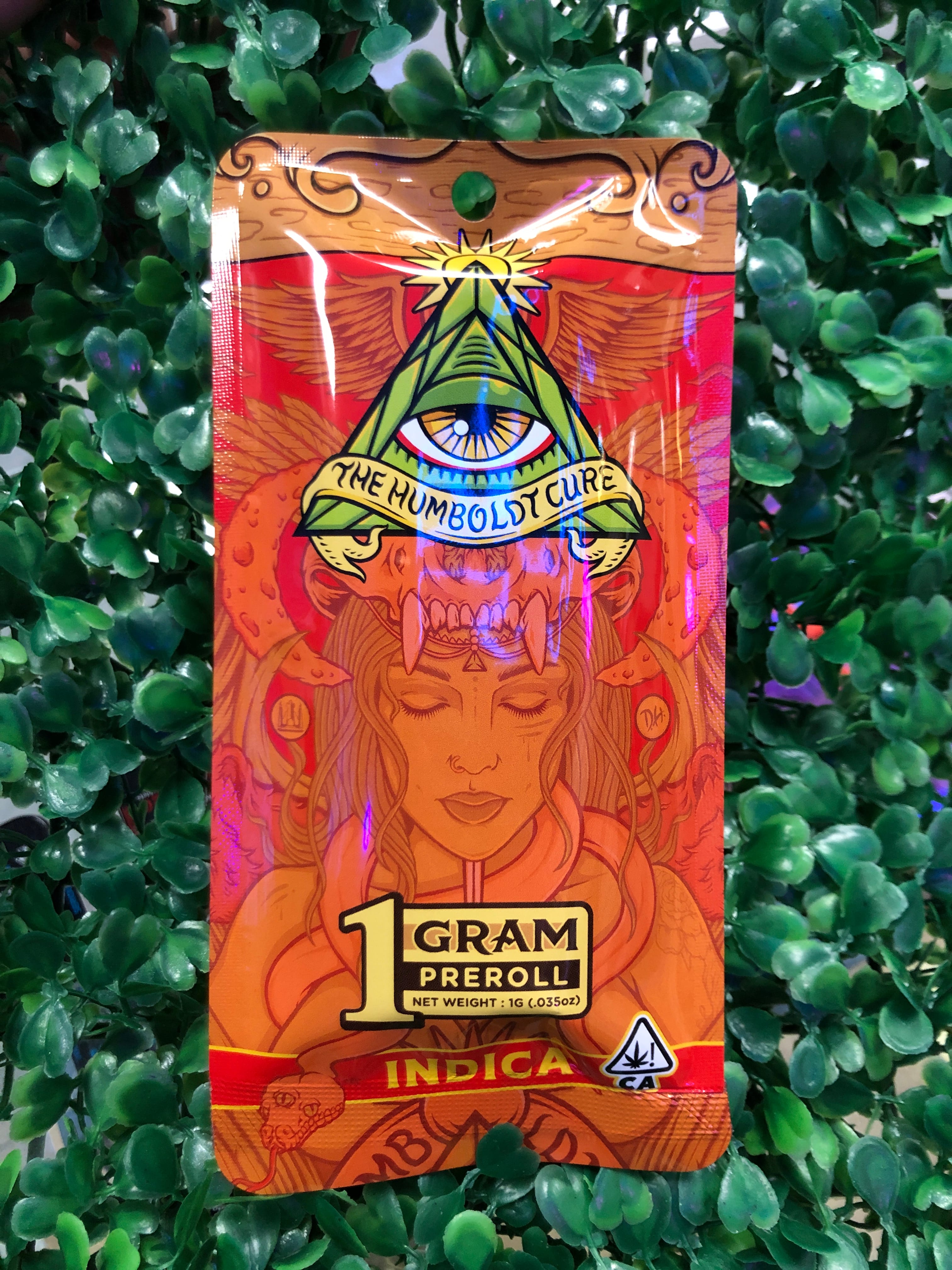 Indica Preroll 1g - Humboldt Cure - PR - $1 - Pre-Rolls