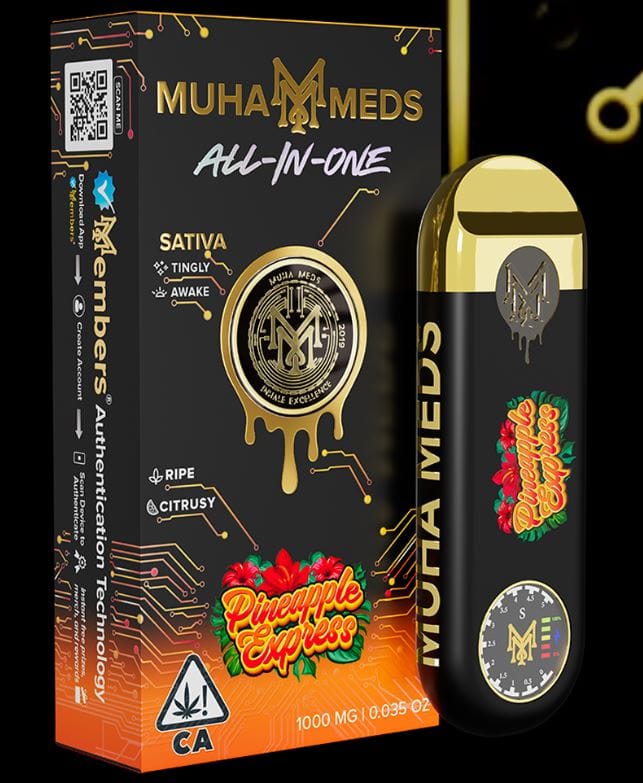 Pineapple Express 1g AIO - Muha Meds -  - $17.10 - Cartridge