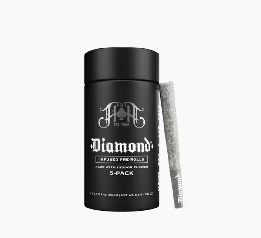 Heavy Hitters: Certified Boogeyman (I) | THCa Diamond Infused Pre-roll 5pk (.5g) - 2.5g - Heavy Hitters -  - $50 - Infused Pre-Rolls