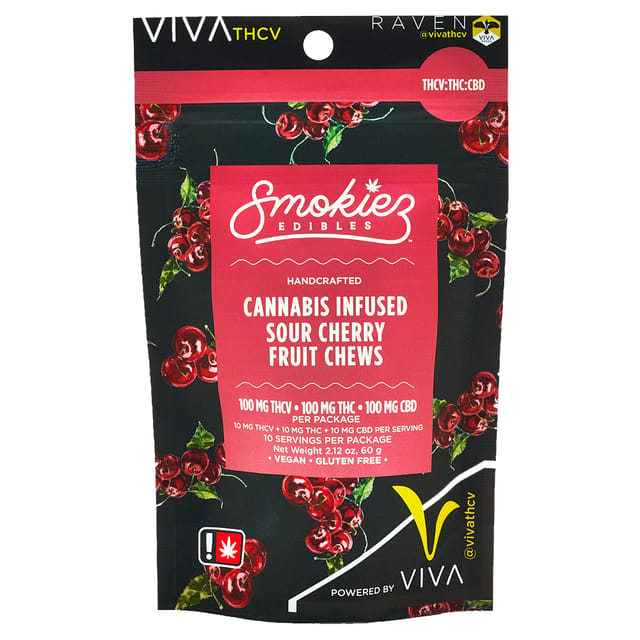 Smokiez Edibles: Sour Cherry Fruit Chews