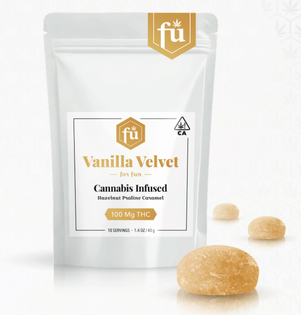 Vanilla Velvet Caramel 100mg - Fu - Caramel - $8 - Edible