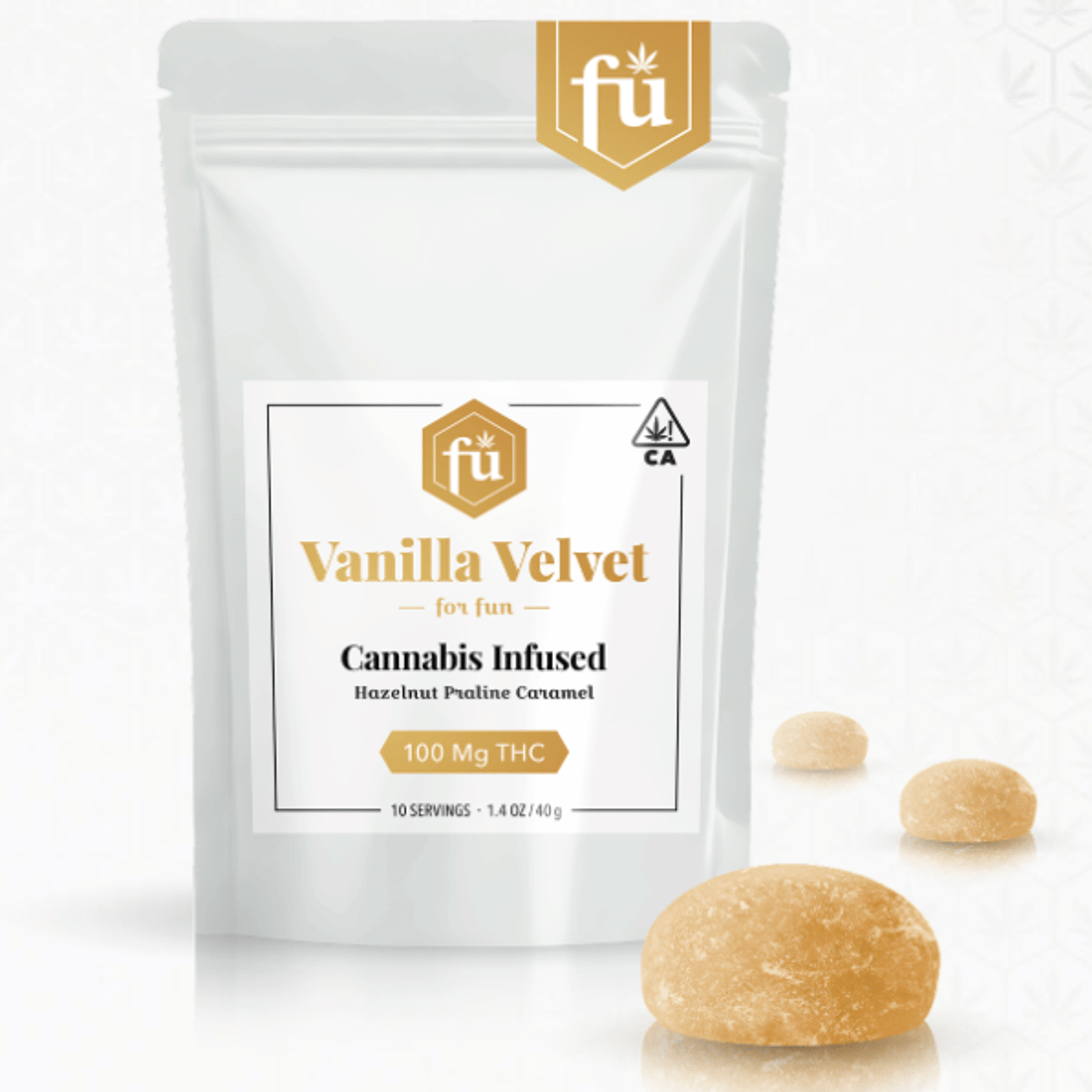 Vanilla Velvet Caramel 100mg - Fu - Caramel - $8 - Edible