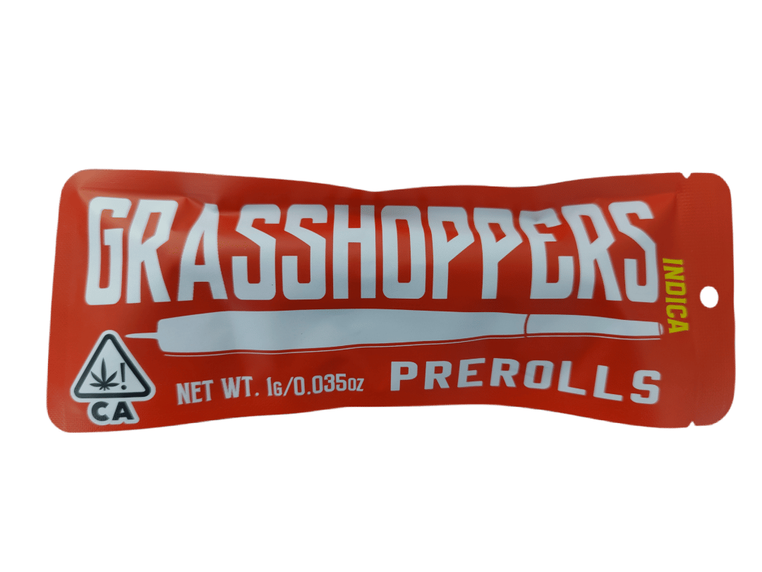 Grasshoppers — Grasshoppers Indica 1g Prerolls