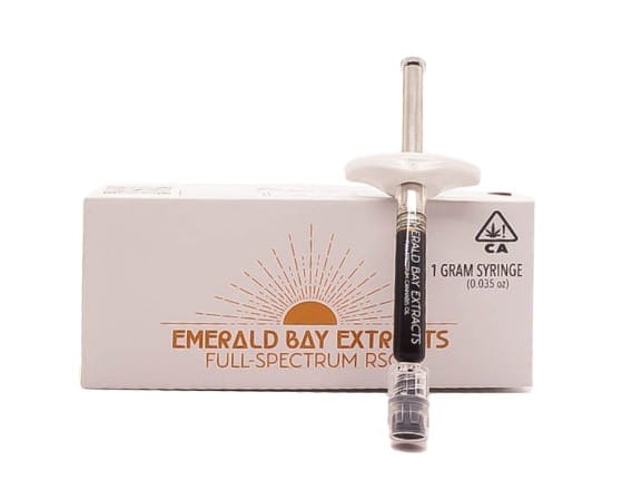 Apple Fritter 1:1 THC:CBD RSO Syringe - 1g - Emerald Bay Extracts -  - $30 - Concentrate