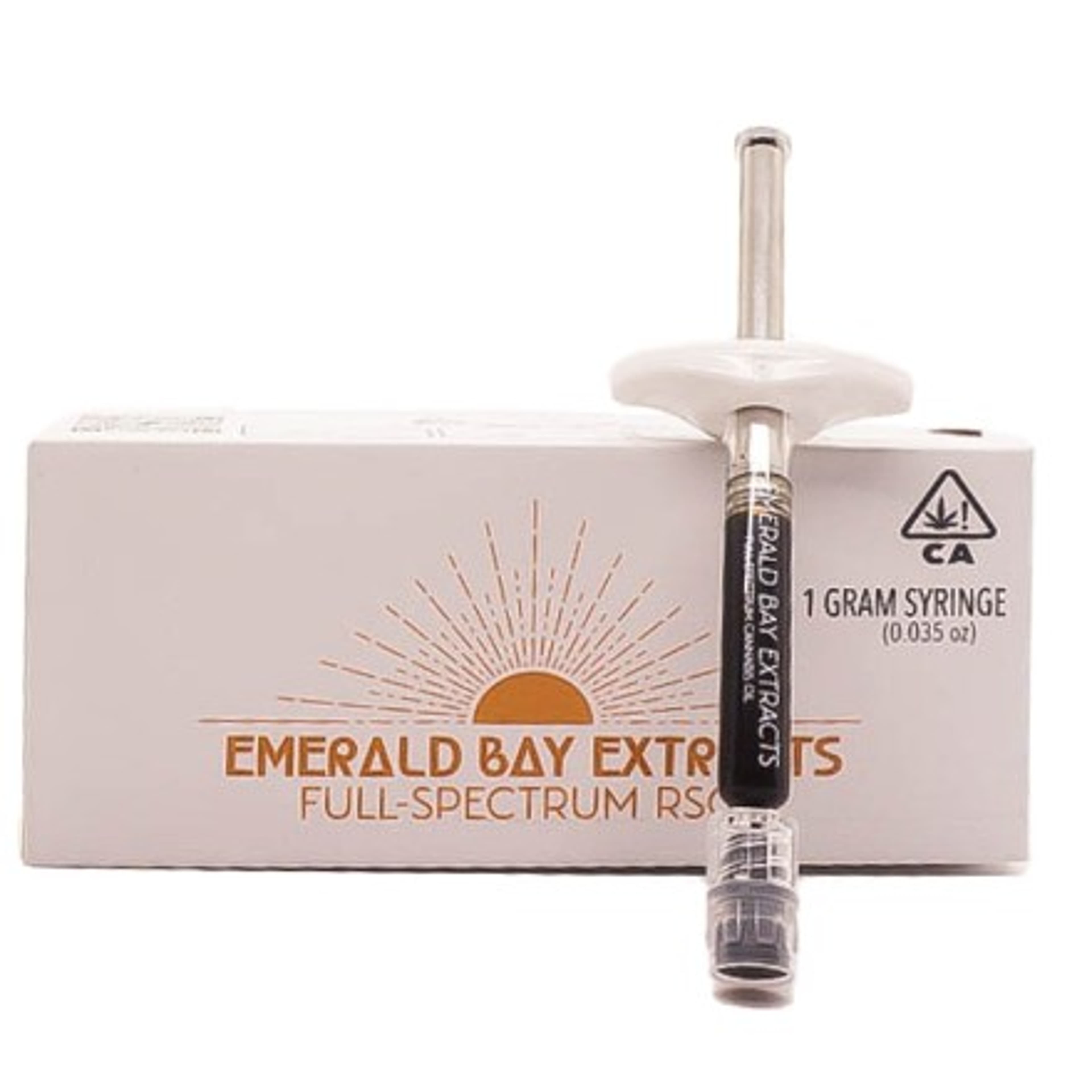 Apple Fritter 1:1 THC:CBD RSO Syringe - 1g - Emerald Bay Extracts - - $30 - Concentrate