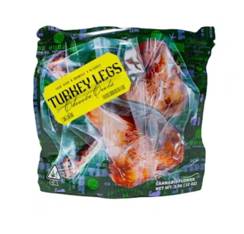 Turkey Legs 33% - 3.5g *SPECIAL PRICING* - Ted's Budz - Eighth - $55 - Exotic Eighths - Buy 8 Mix & Match get 13.5% Off PLUS $.01 Punch T1 Rosin