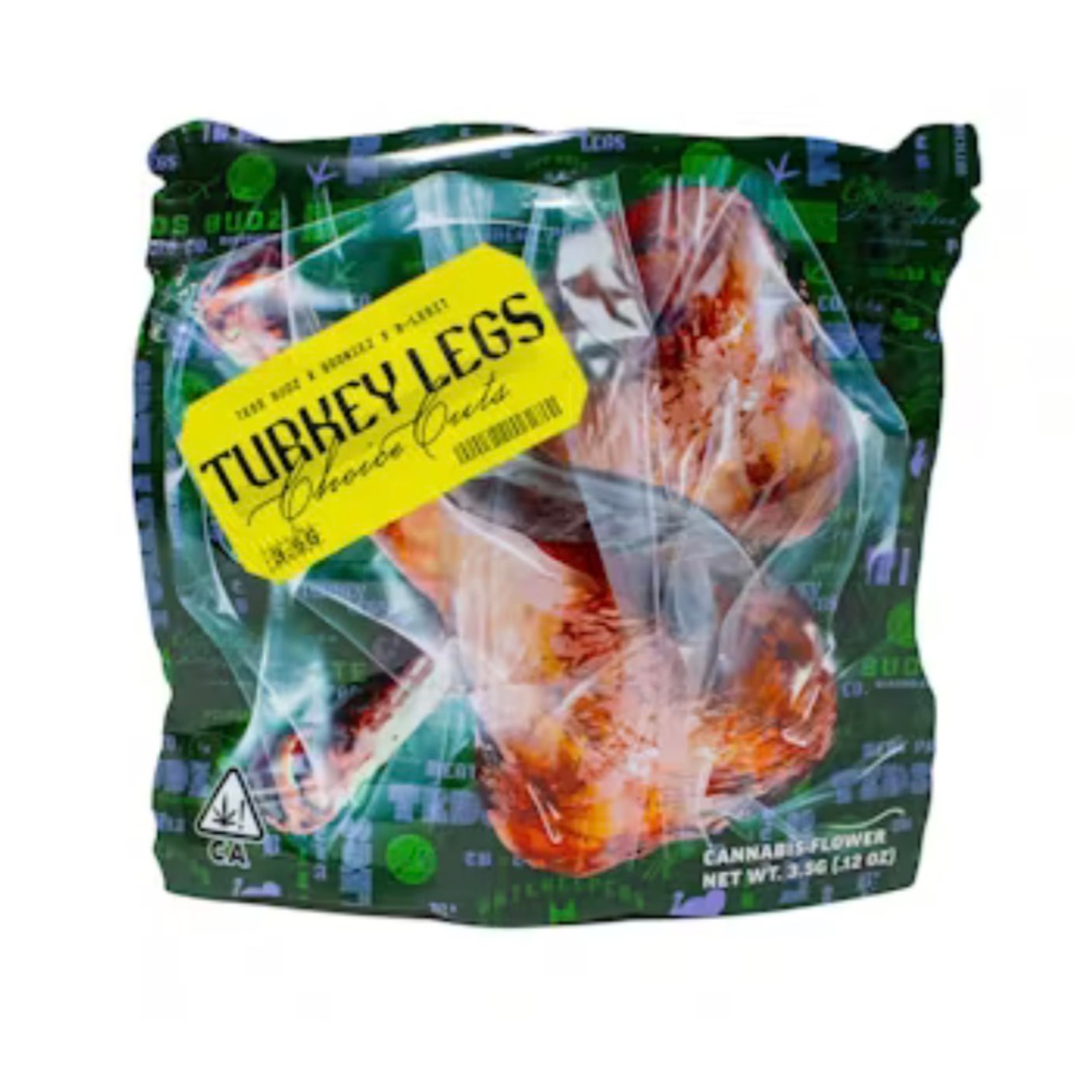 Turkey Legs 33% - 3.5g *SPECIAL PRICING* - Ted's Budz - Eighth - $55 - Exotic Eighths - Buy 8 Mix & Match get 13.5% Off PLUS $.01 Punch T1 Rosin