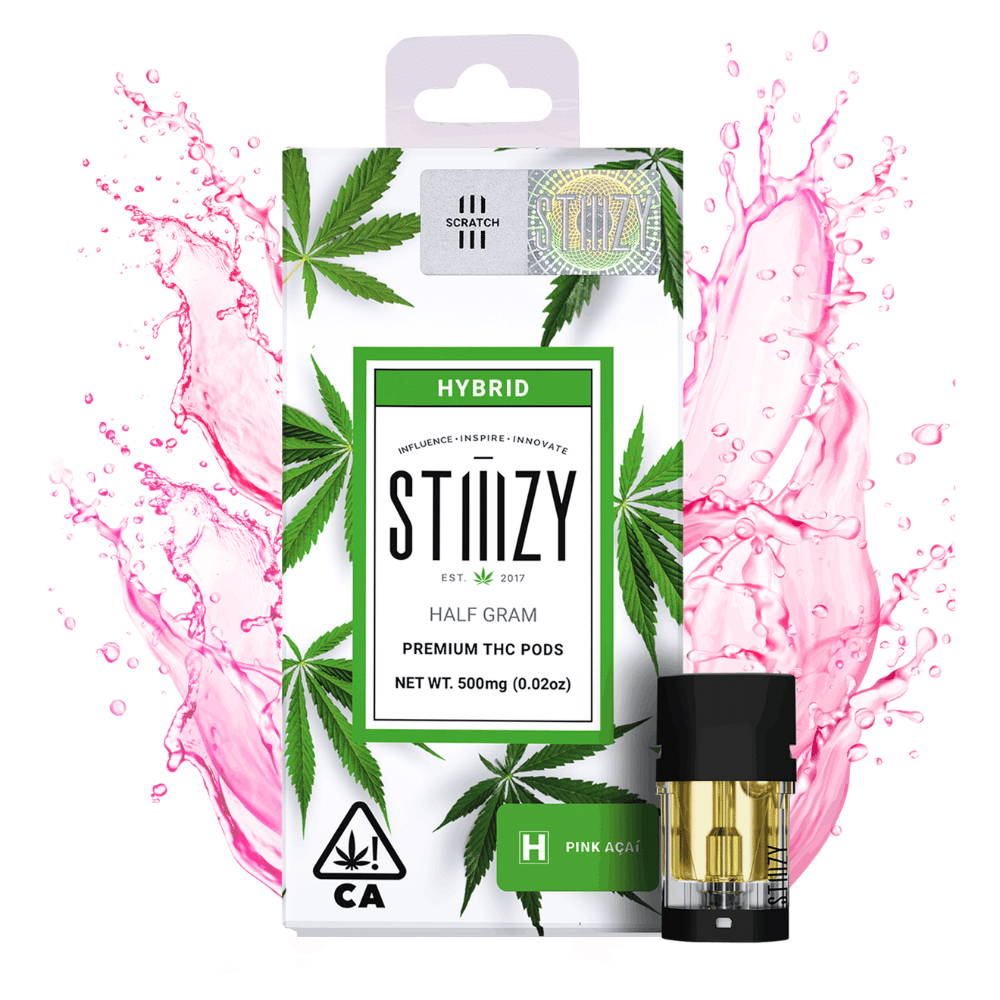 Pink Acai Classic .5g Pod - Stiiizy -  - $14.50 - Vapes