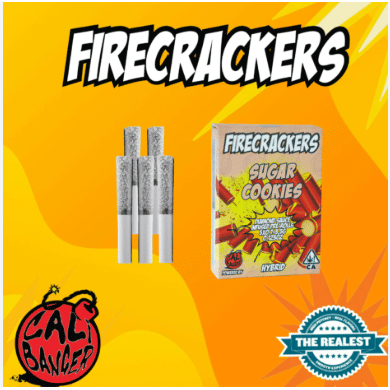 Sugar Cookies Infused Preroll 5pk 3.5g - Firecracker - PR PK - $25 - Infused Preroll