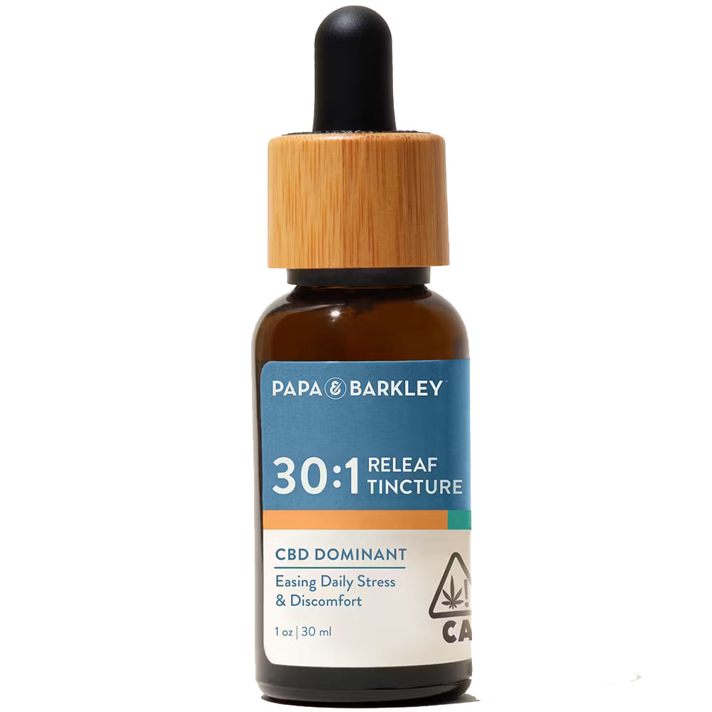 CBD:THC 30:1 (CBD Rich) - Tincture 30ml🏆 - Papa & Barkley - CBD:THC 30:1 (CBD Rich) - $90 - Tinctures & Capsules