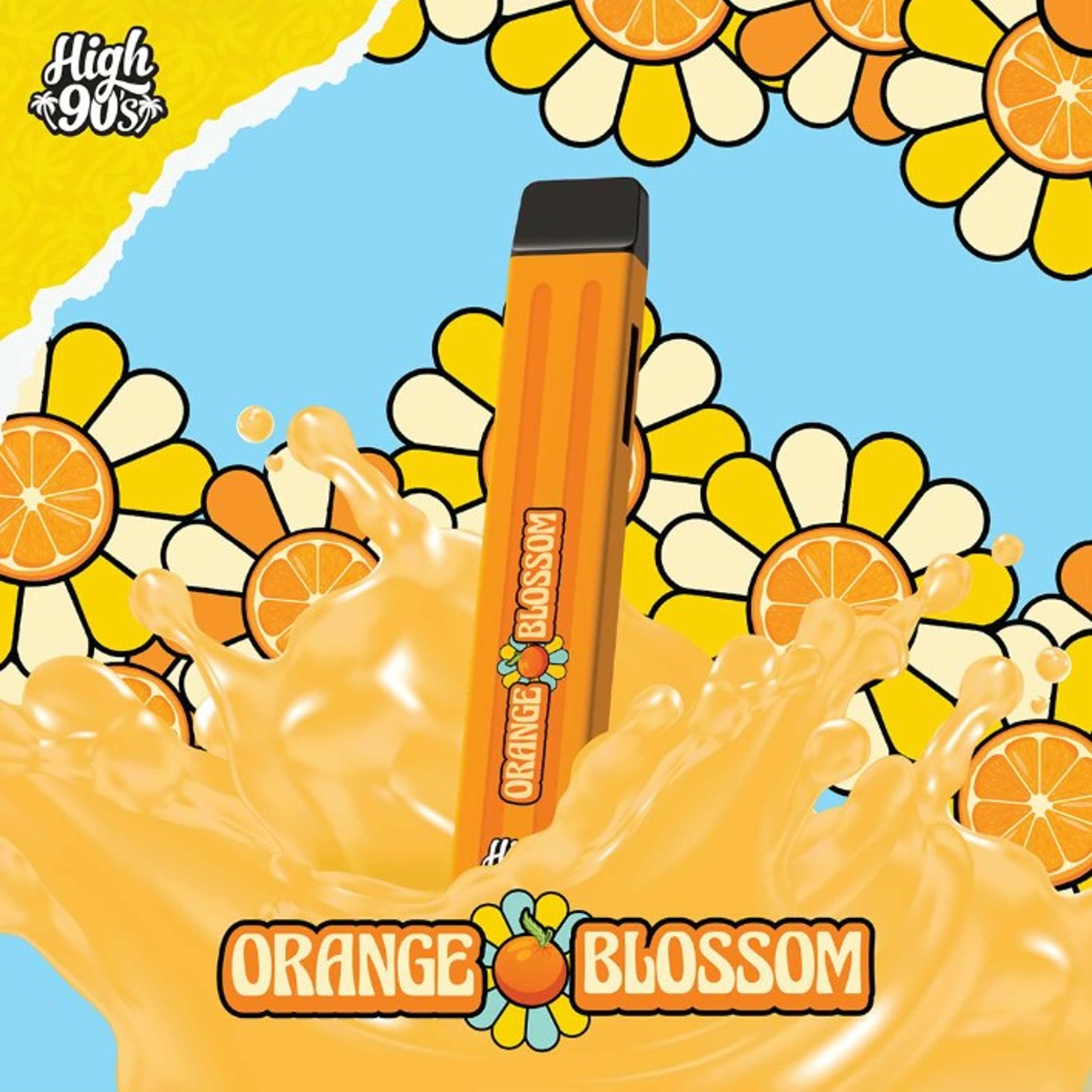 High 90's AIO - Orange Blossom - All-In-One Vape - 1g *B2G1 EVERYDAY* - High 90's - AIO - $19.99 - Disposable Vape Pens (All In One)