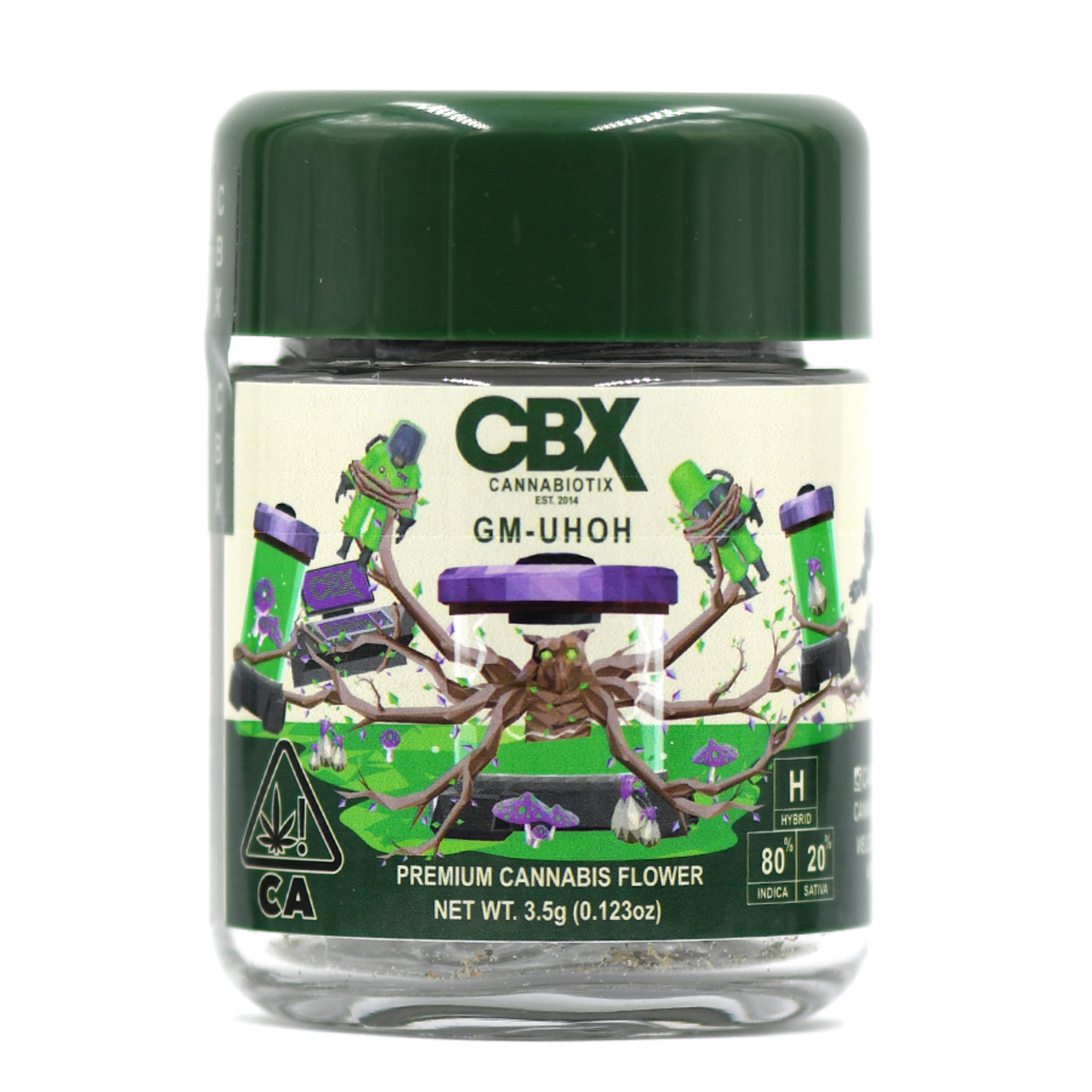 GM-UHOH 32.56% **SPECIAL PRICING** - Cannabiotix - Eighth - $50 - Flower