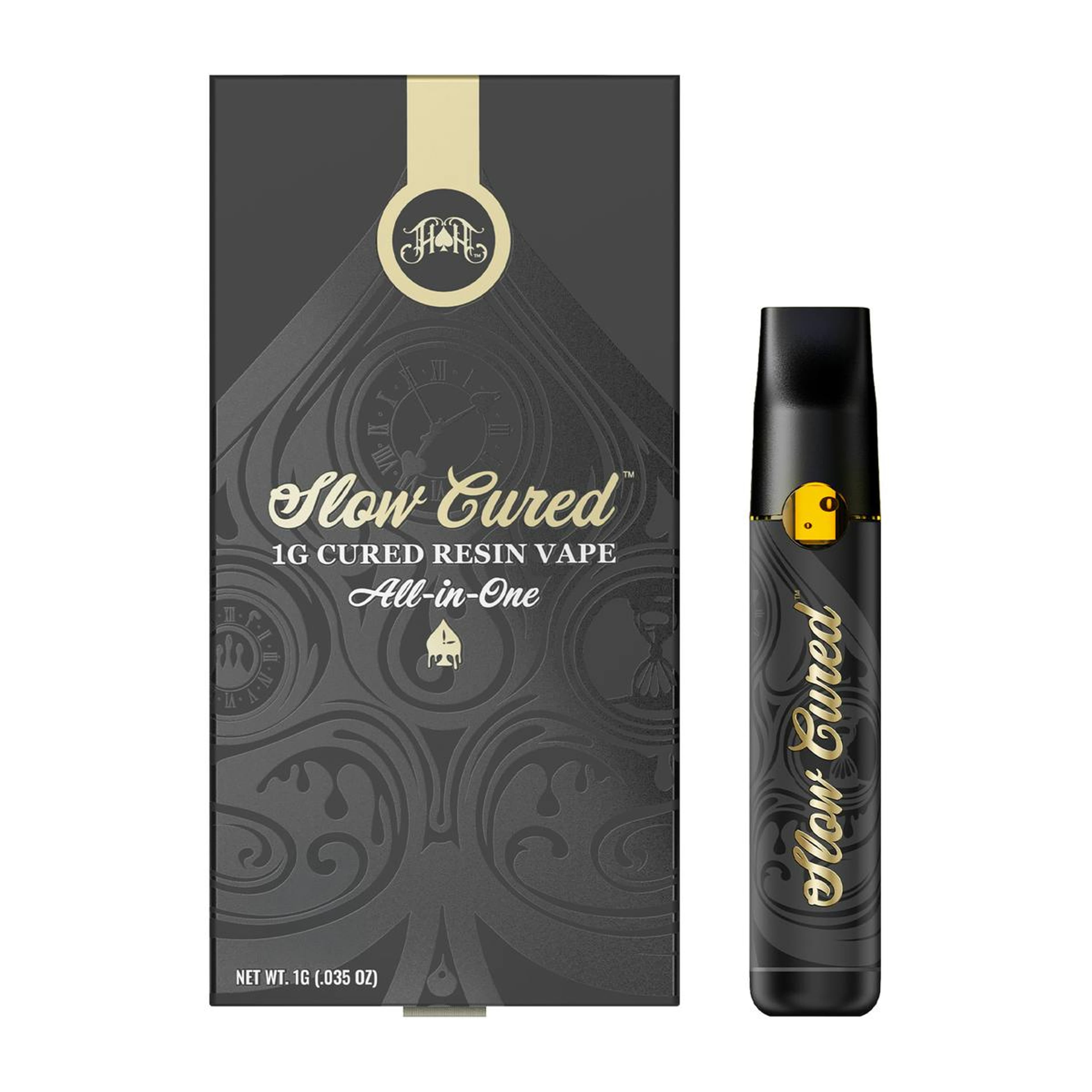 Kush Mints 1g Slow Cured Resin AIO - Heavy Hitters - - $63 - Ready To Use Vapes