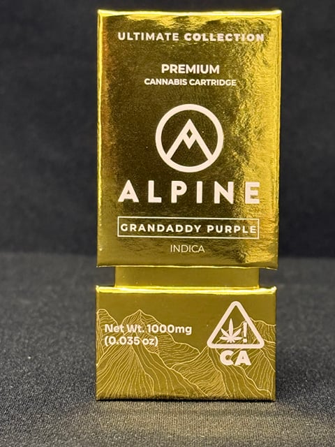 Granddaddy Purple - Ultimate Collection Premium Cannabis Cartridge - 1000mg