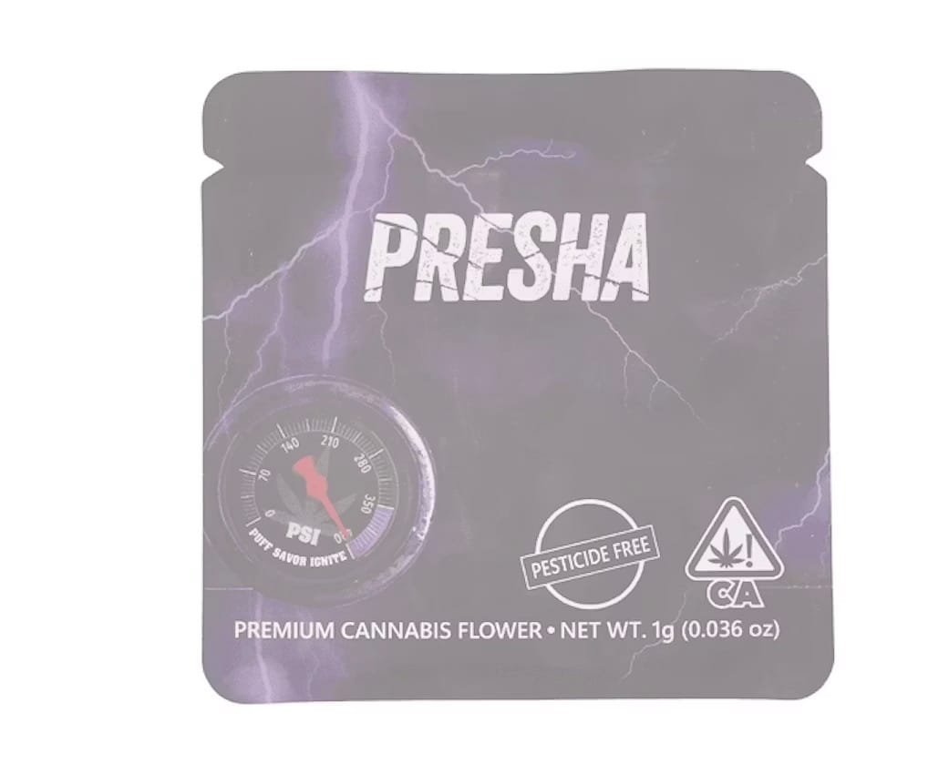 1G Indica SMACK CITY - PRESHA -  - $4 - Flowers