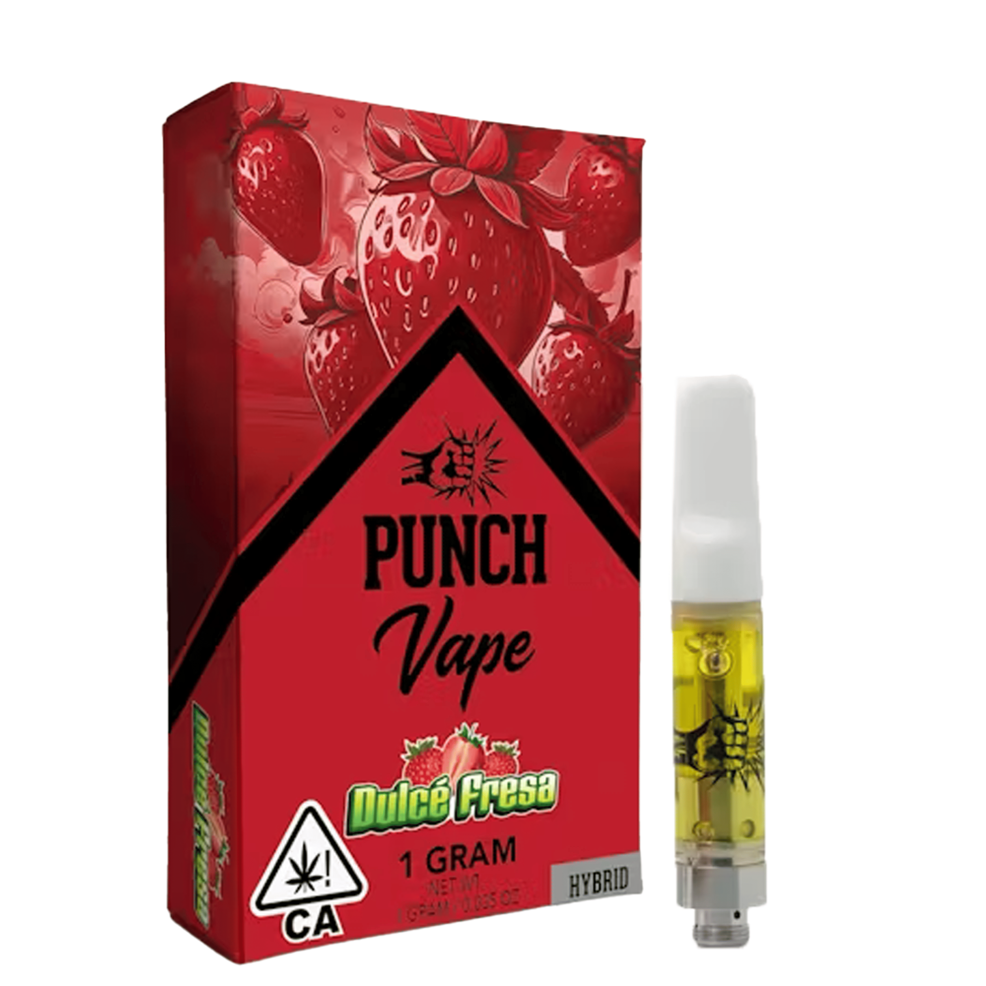 Dulce Fresa 510 Cartridge (1G) - Punch Edibles & Extracts - - $20 - Cartridge