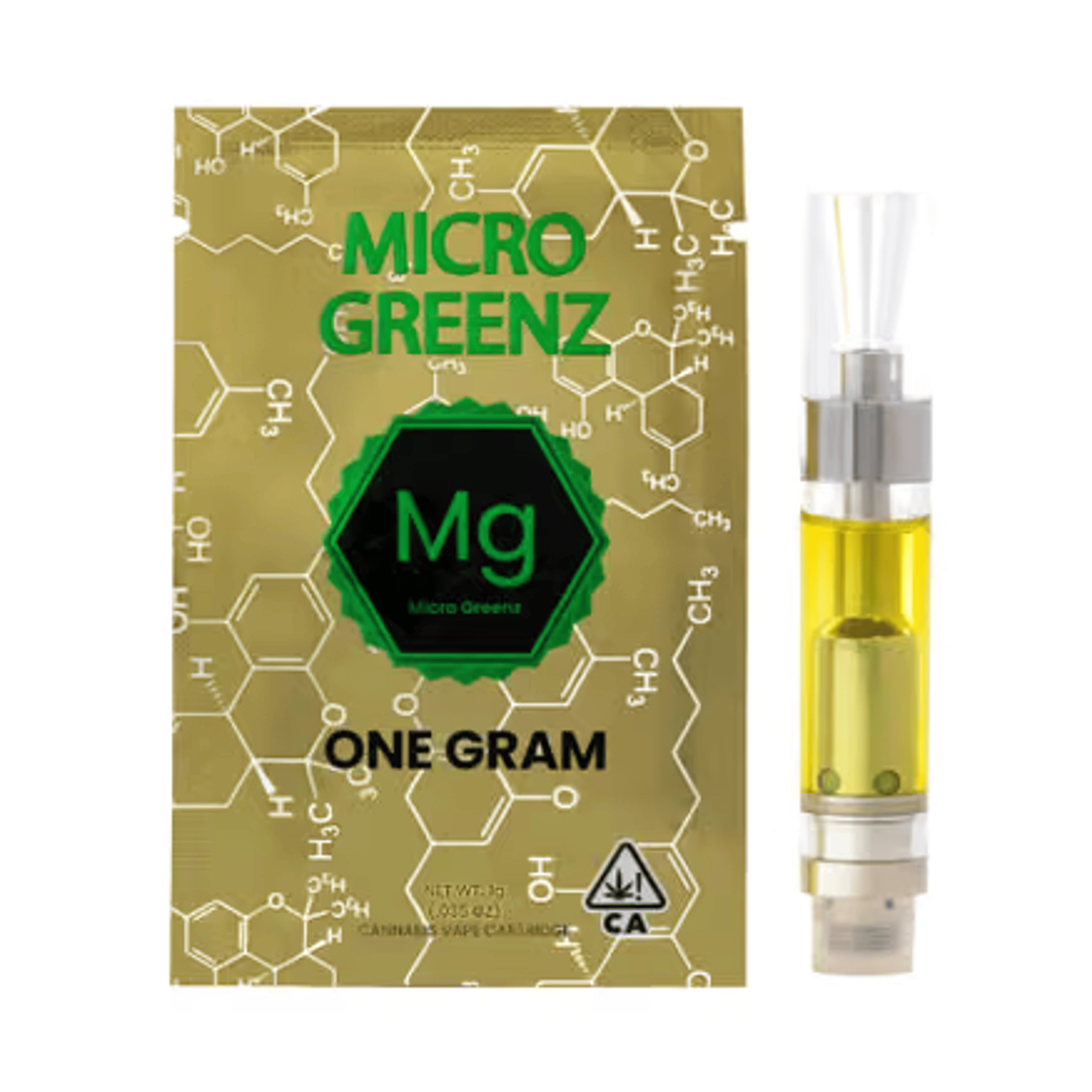 Micro Greenz: White Gushers - 1g Vape Cartridge - Micro Greenz - - $22 - Standard Cartridges