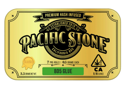 805 Glue 7 pack Hash Infused Pre-Rolls - Pacific Stone - 7 pack - $36 - Pre-Rolls