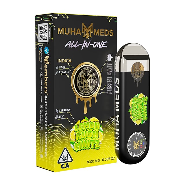 Lemon Kush Mintz - Live Resin All-in-One