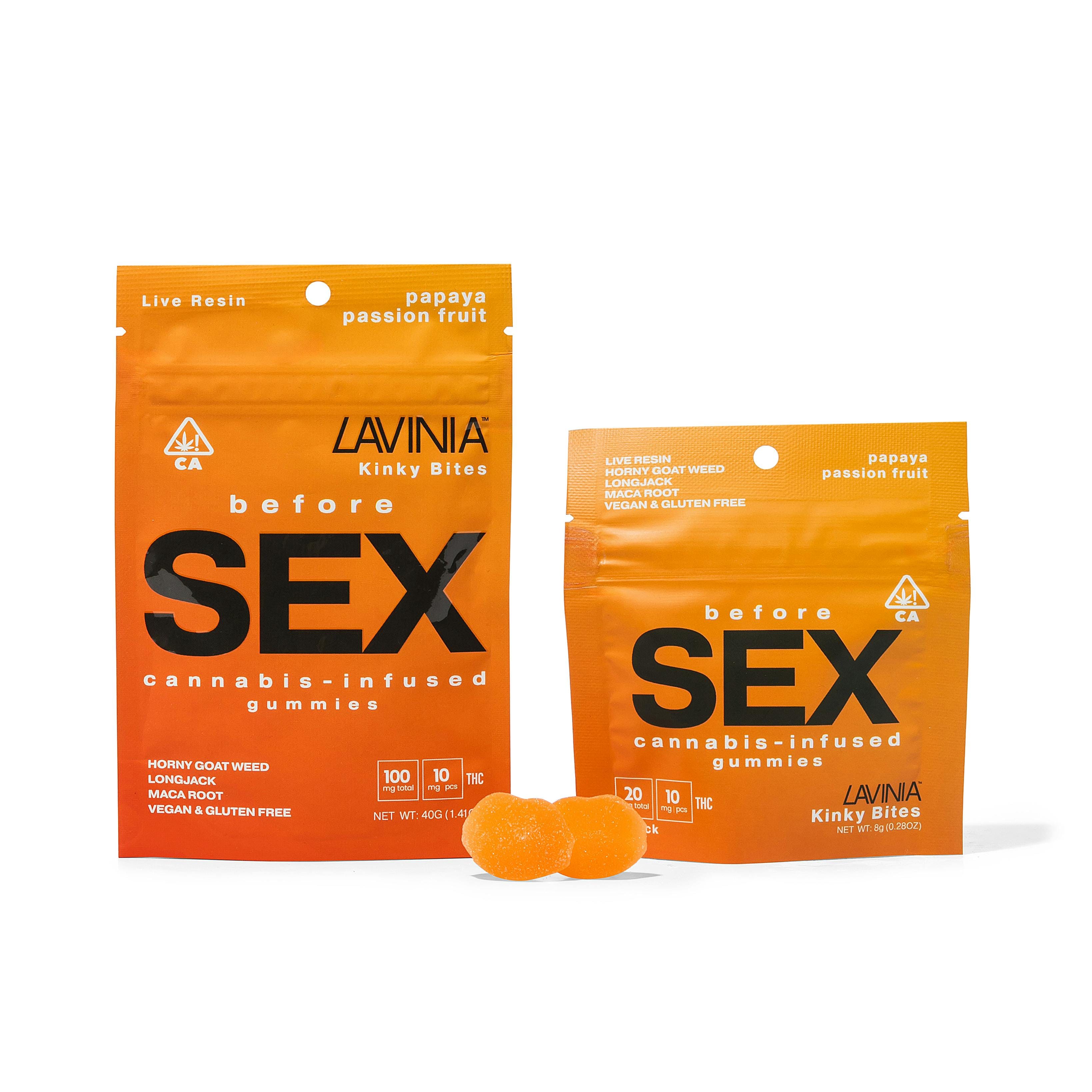Papaya Passionfruit Before Sex 20mg - Lavinia Edibles -  - $10 - Edible