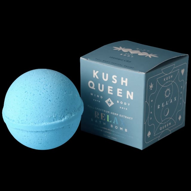 Lemon OZ Kush 2:1 Relax Bath Bomb 7oz