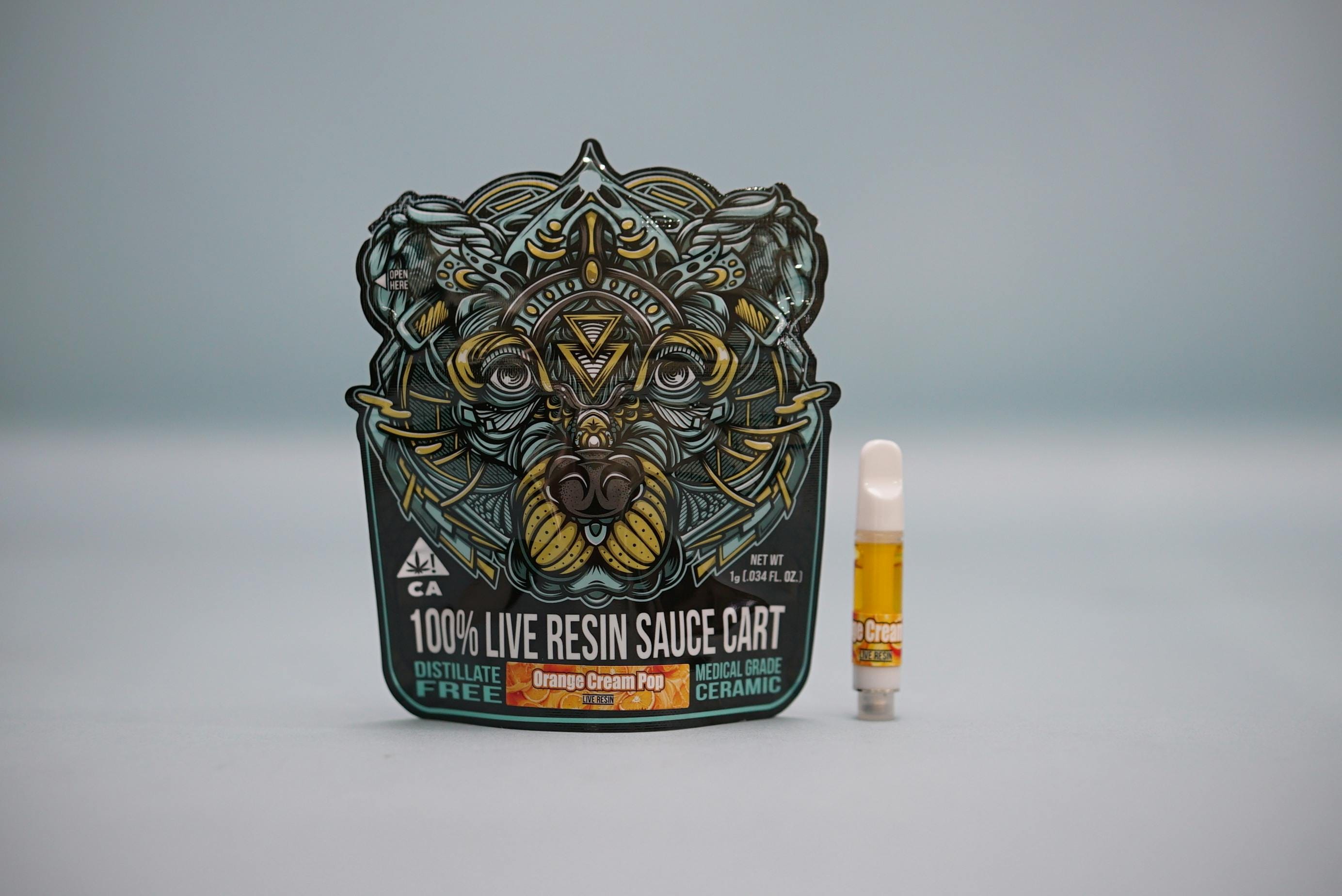 Orange Cream Pop - 510 Threaded - Cartridge - BEAR LABS -  - $33.25 - Vape