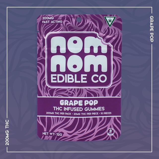 Gummies 200mg - Grape Pop