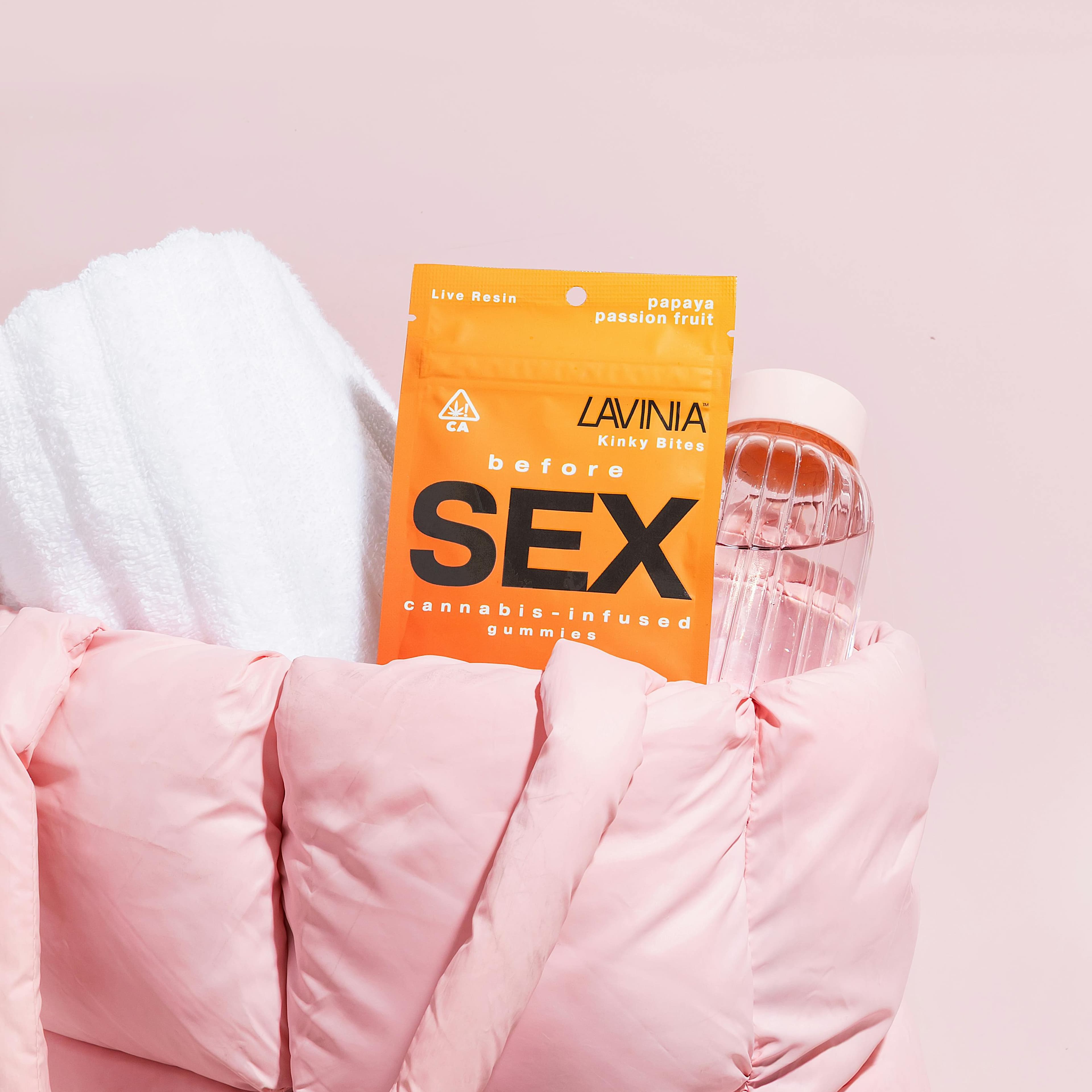 Papaya Passionfruit Before Sex 20mg - Lavinia Edibles - - $10 - Edible