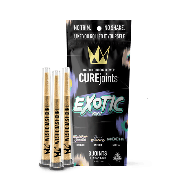 The Exotic Pack | 1g x 3 CUREjoint Variety Pack