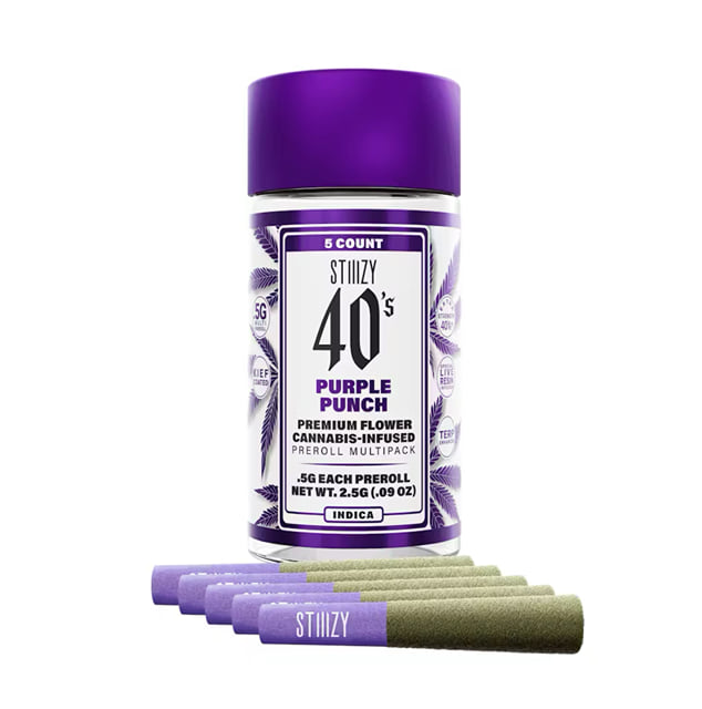 Purple Punch Infused Preroll 5pk