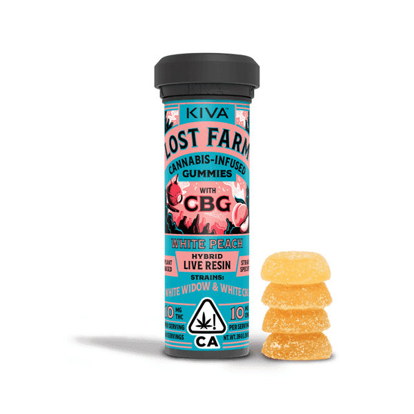 Lost Farm: White Peach w/ White Widow Live Resin CBG 10:10