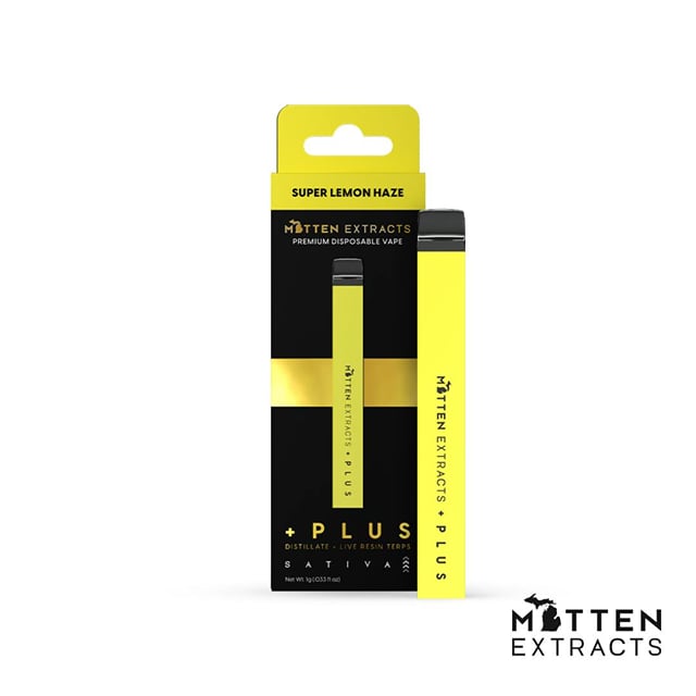 +Plus Disposable 1g - Super Lemon Haze