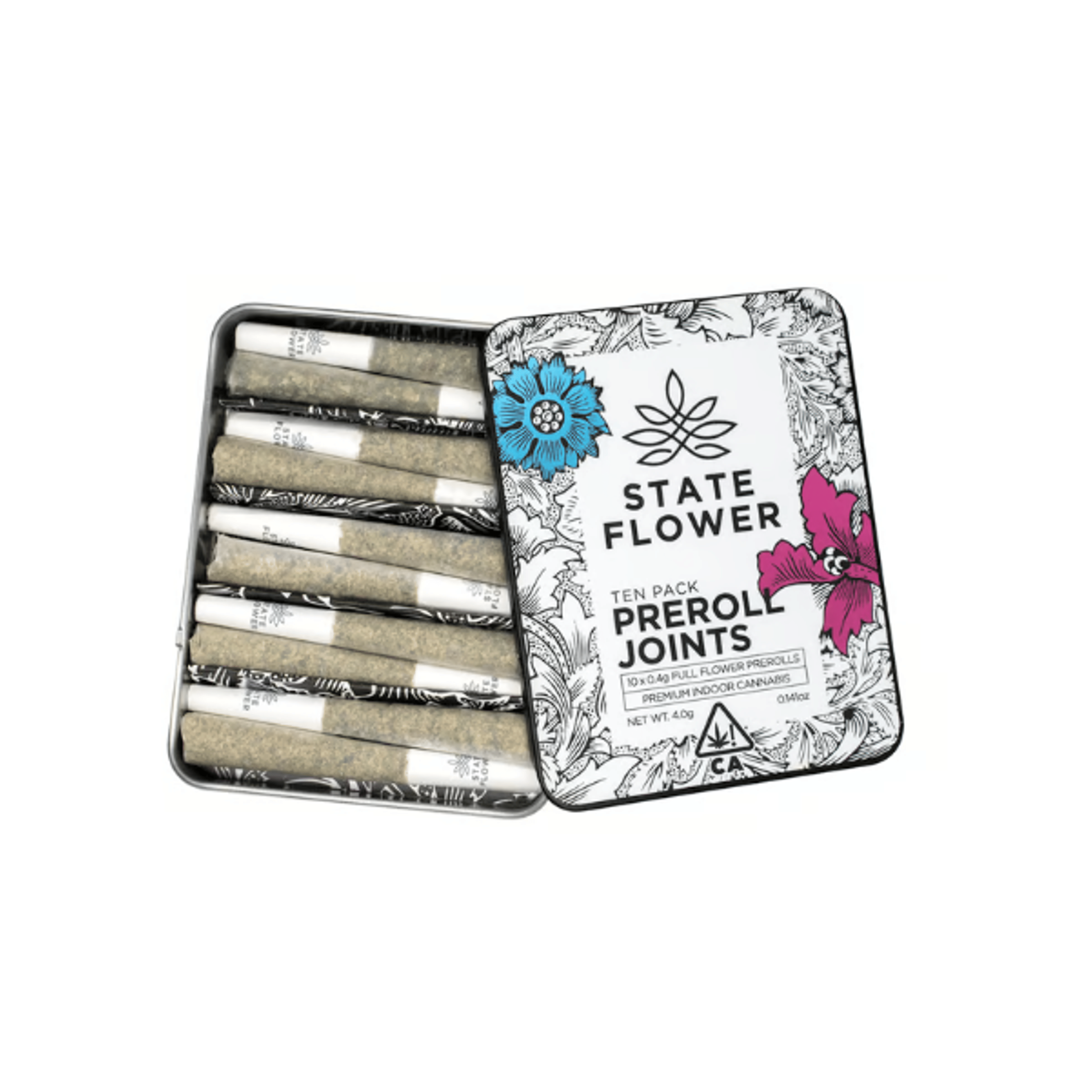 Granddaddy Purple - .4g Pre Rolls (10pk) - State Flower - PR Pack - Indica - $25 - Pre-Roll Packs