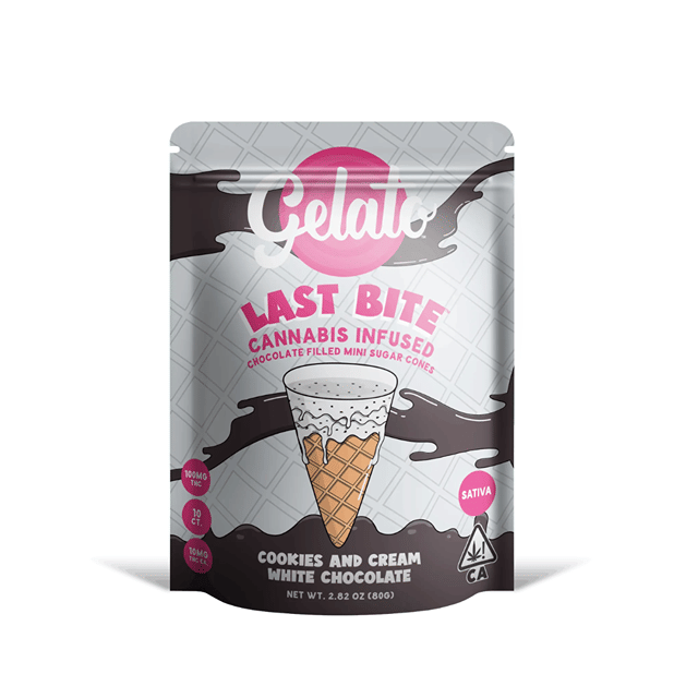 Last Bite Mini Cones 200mg - Cookies N Cream