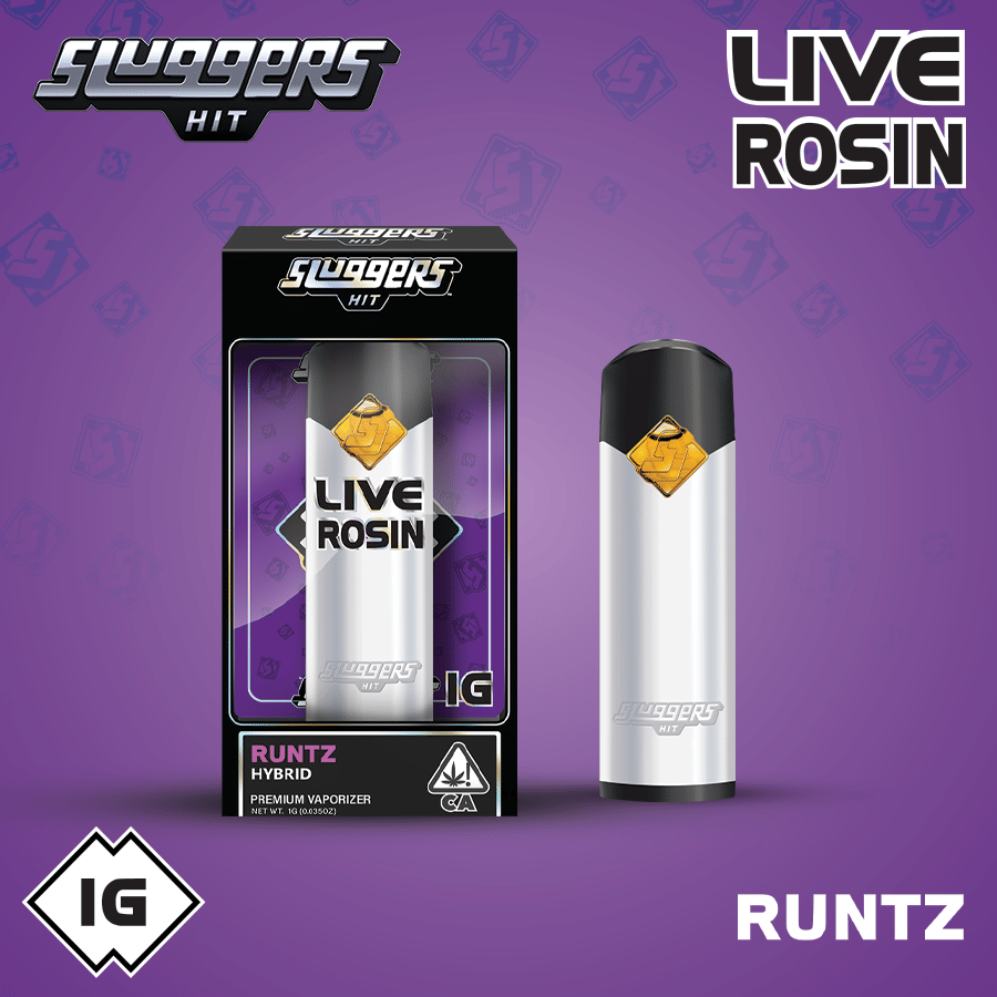 Sluggers Hit — Runtz - 1g Rosin Disposable